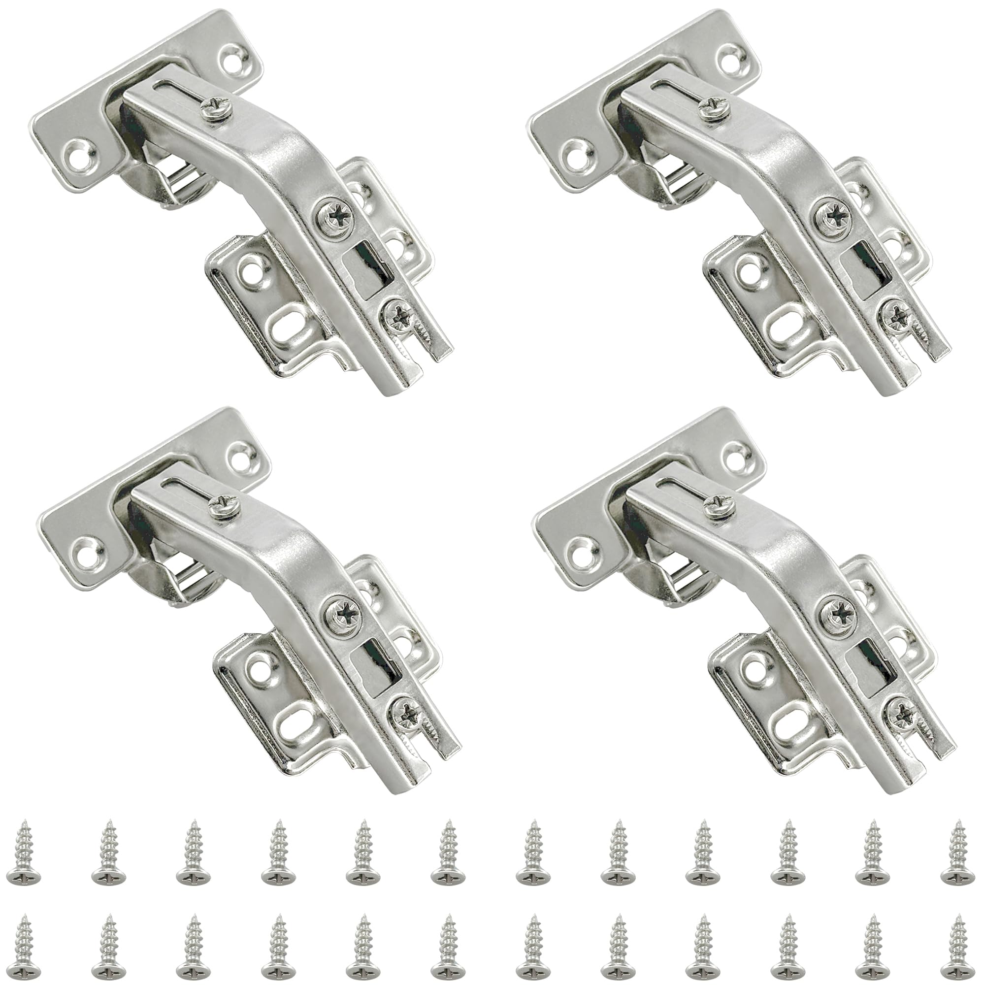 4 PCS 135 Degree Cabinet Door Hinges,Kitchen Cupboard Blind Corner Hinges