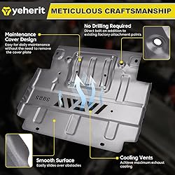 YEHERIT Manganese Steel Full Skid Plate Package