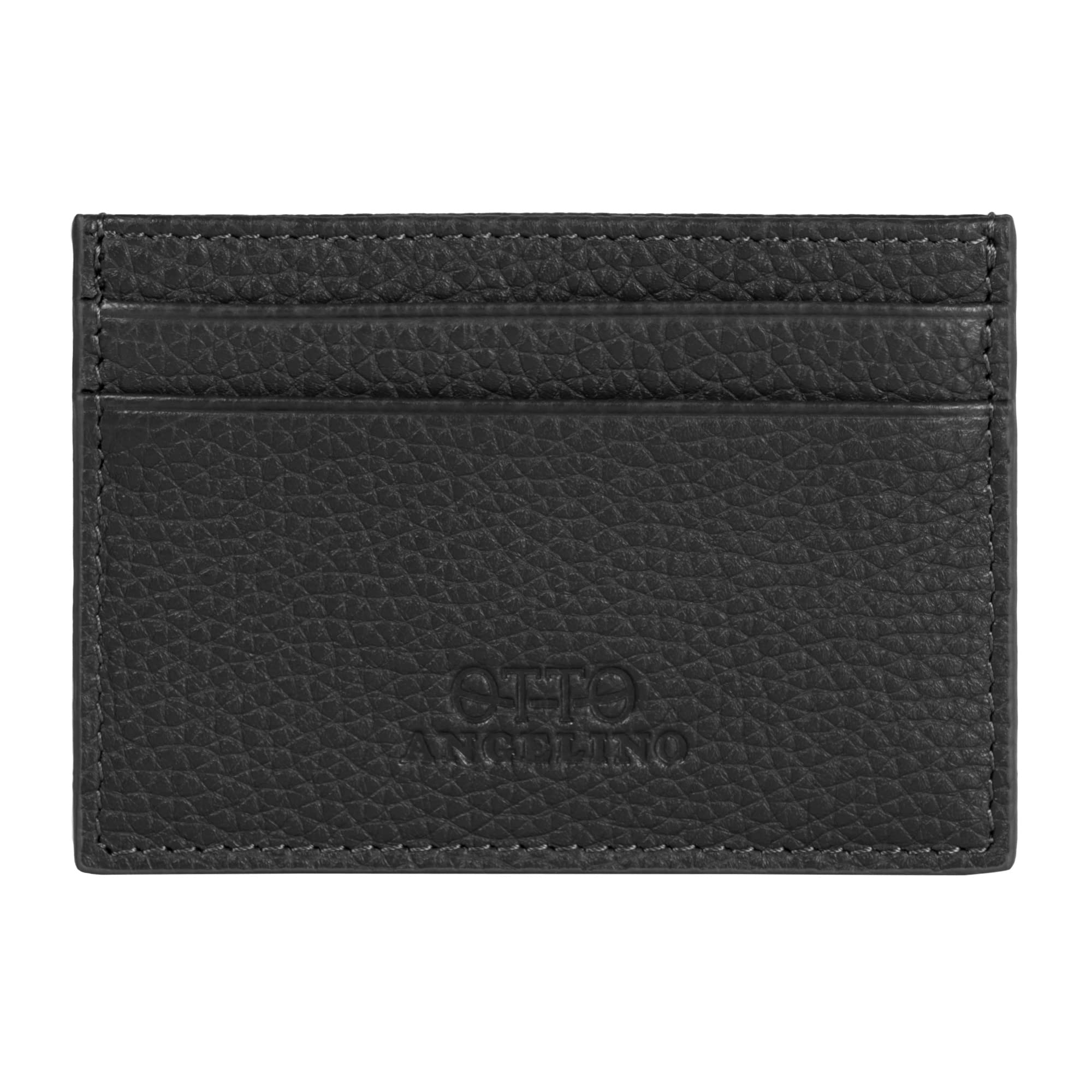 Otto Angelino Genuine Leather Cardholder Wallet - Bank Cards, Money, Driver's License, RFID Blocking - Unisex