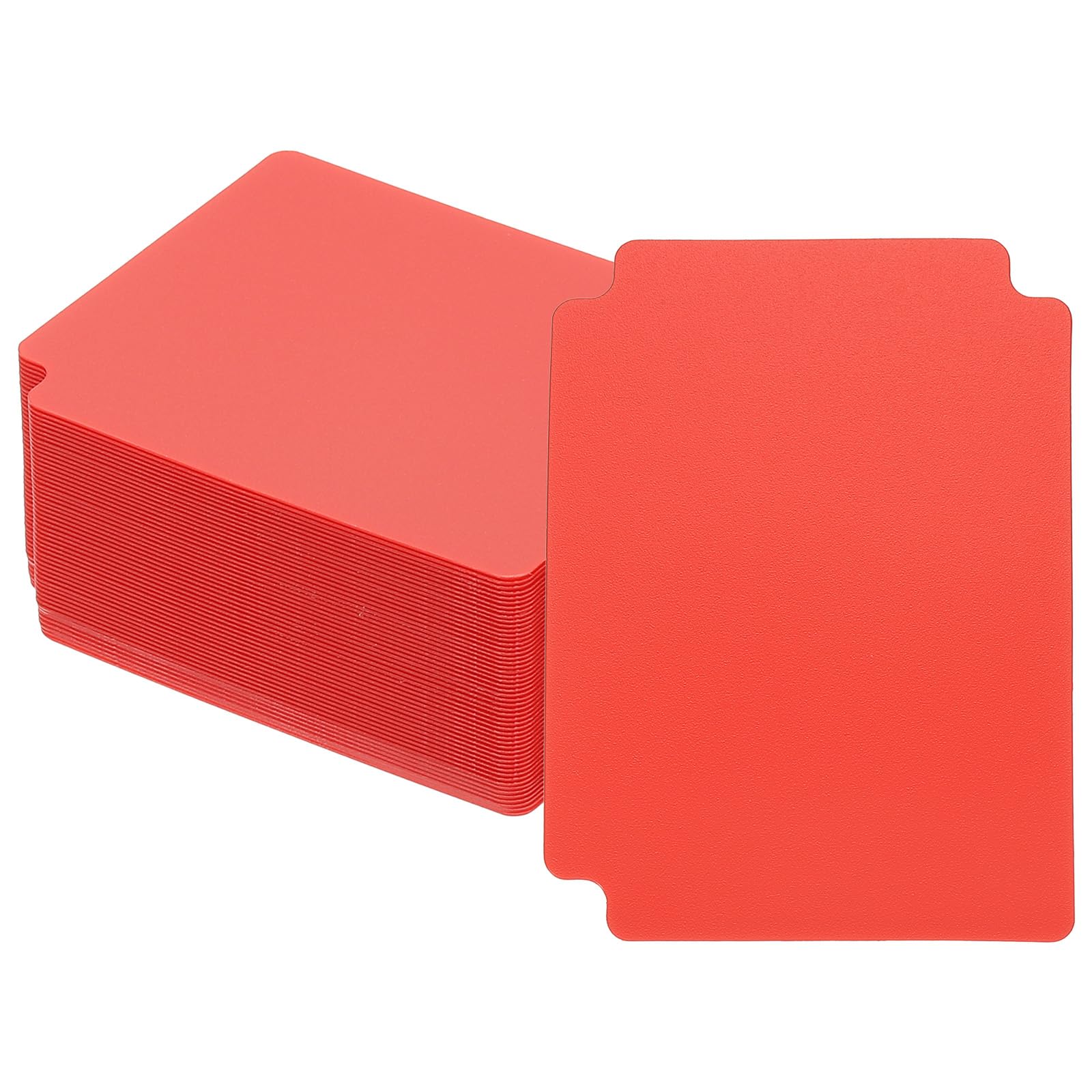 PATIKIL Trading Card Dividers, 50 Pcs Index Card Football Card Sorter Storage Boxes Organizer Tray Accessories for Sports Game Baseball Card, Grass Green