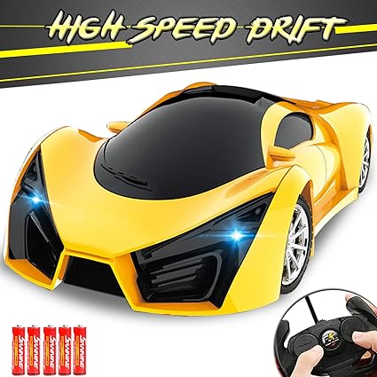 Yellow remote control car Clearance