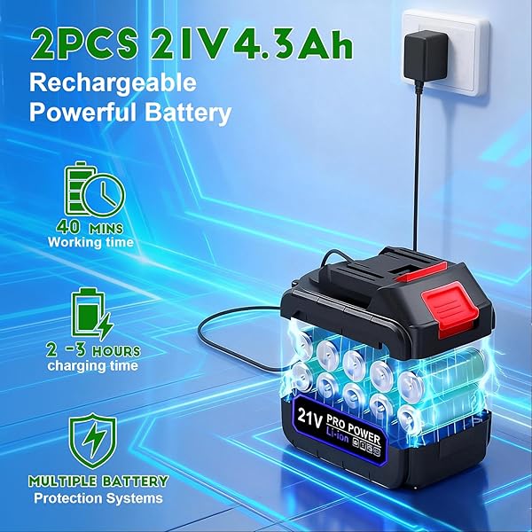 POWER STREAM PRESSURE WASHER CORDLESS,900PSI HAND HELD BATTER POWERED PORTABLE CORDLESS POWER WASHER,WITH 2 PACK 4.3AH BATTERIES,CORDLESS PRESSURE WASHER WITH 6-IN-1 NOZZLE FOR CAR,PATIO,FENCE