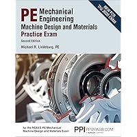 PPI PE Mechanical Engineering Machine Design and Materials Practice Exam, 2nd Edition – A Comprehensive Practice Exam for the