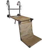 Momarsh Ramp Stand | Foldable Dog Ladder Platform for Waterfowl Hunting Training | Adjustable Pet Trainer Stand | Duck Retriever Instruction Blind | Portable Dura-Mesh Timber or Boat System