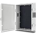 Namunanee Outdoor Electrical Junction Box, ABS Water Resistant Enclosure with Internal Mounting Panel & Hinged Cover (13"H* 9.2"L* 3.7"W)