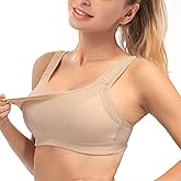 ZeroBound Women's Sports Bra High Impact Large Bust Full Coverage Workout Bras Adjustable Wirefree NO Padded Bra