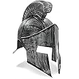 Adult's Silver Spartan Helmet