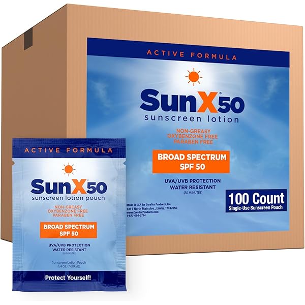 Amazon.com: CoreTex Sun X 50 SPF Broad Spectrum Sunscreen Lotion