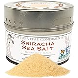 Gustus Vitae Sriracha Sea Salt, Non-GMO, 3.1 oz, Gourmet Salt