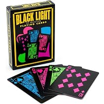 LYJXIAITY UV Black Light Playing Cards (1), Standard Playing Card