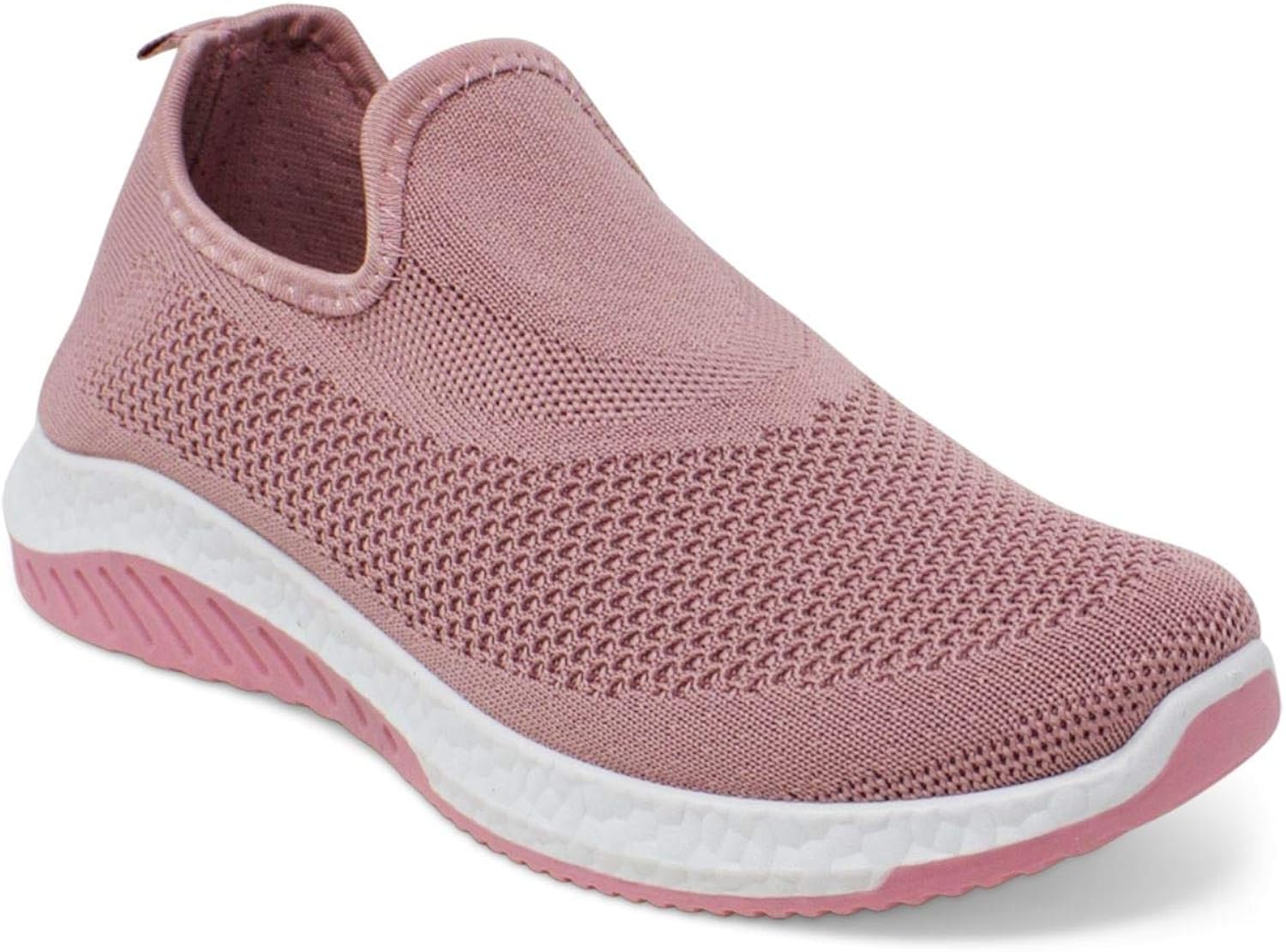 Ladies Breathable Slip on Sneakers Canvas Shoes Plimsole Pumps Womens