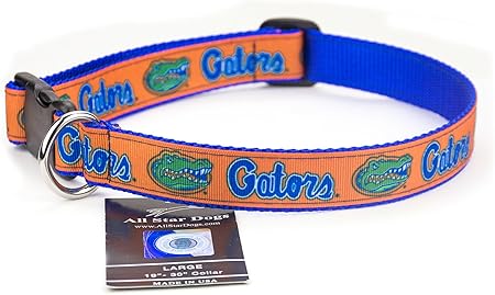 florida gators dog collar