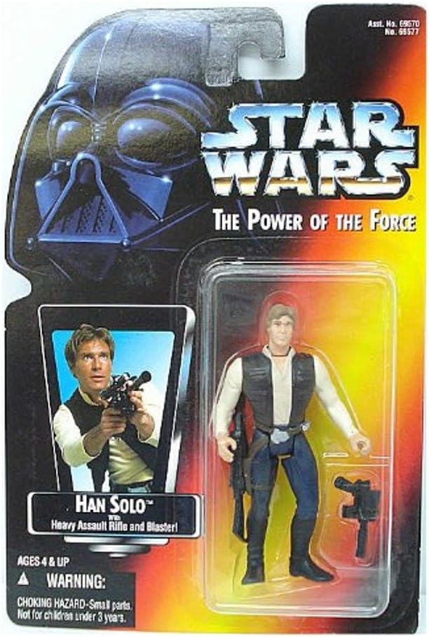Red Cardback Non-Hologram Han Solo with 