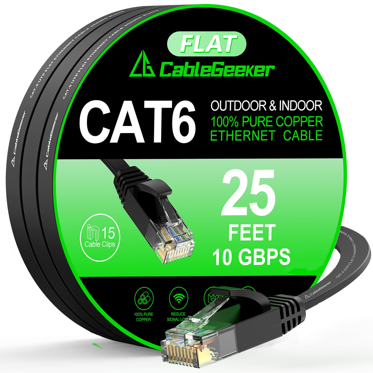Cat 6 Ethernet Cable 0.5FT 10Pack, Cat6 Ethernet Ireland - View #4
