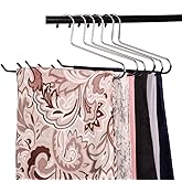 VASLIM 12 Pack Blanket Hangers Heavy Duty Black Vinyl Coated Nonslip - Great for Quilts, Comforters, Table Cloths, Towels, Sleeping Bags,Drapery and bedspreads