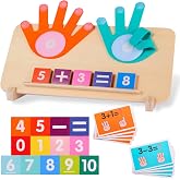 BSADIY Math Manipulatives Number Counting Blocks Toys for Kids 3-5 | Preschool Educational Montessori Learning Toys for Toddlers 3 4 5 Year Old, Kindergarten School Supplies for Boys Girls Gifts