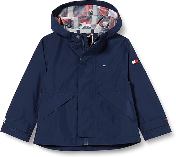 Tommy Hilfiger Hooded Tech Coat Giubbotto Bambino Amazon.it Abbigliamento