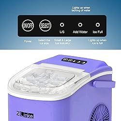 Countertop Ice Maker, Ice Maker Machine 6 Mins 9