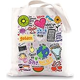 G2TUP Singer Album Tote Bag - Lyrics Inspired Gift, Song Shoulder Bag, Concert Merchandise