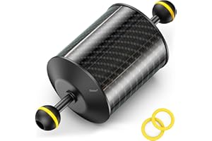 STARBEA Seafrogs Carbon Fiber Underwater Float Arm, Dual Ball Lightweight Buoyancy Arm for Diving Tray, Video Light, and Strobe - Compatible with Underwater Photography and Videography Accessories (GA-9)