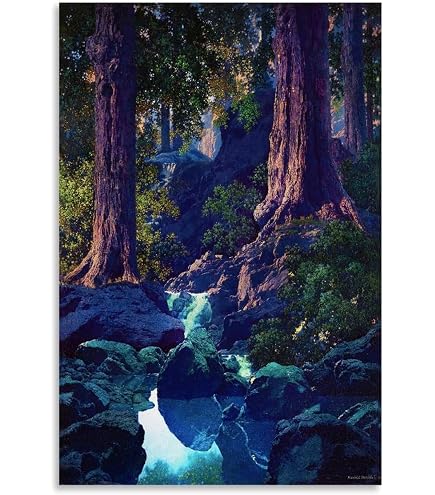 絵画 ECSTACY Amazon.com: Ecstasy 20x24 Framed Art Print by Parrish, Maxfield