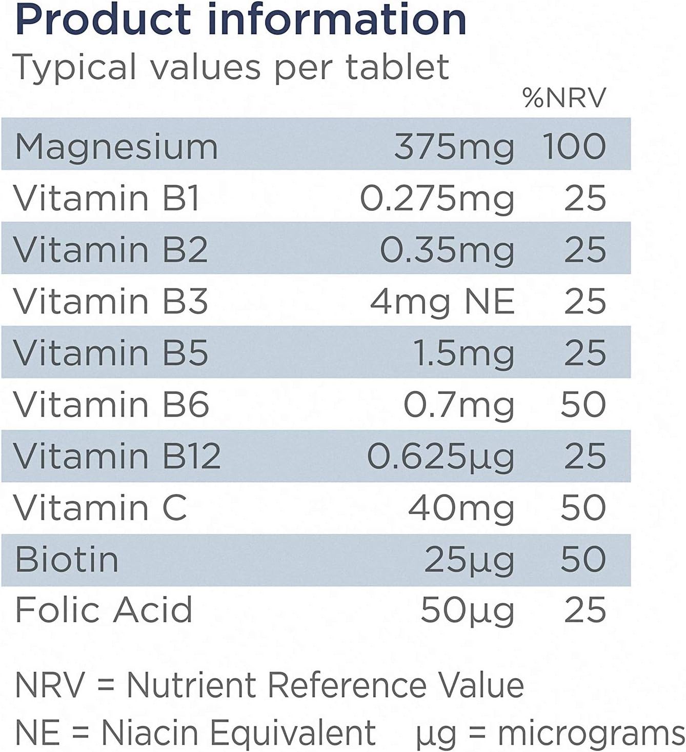 Healthspan Magnesium 375mg, 90 count (Pack of 1) - Image 5