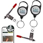 KNOT KNEEDLE The Epic – Advanced Fishing Knot Tying Tool for 25+ Knots – Fast, Easy Knot Tyer for Fly Fishing, Small Tippet, and Weak Grip Strength – Anodized Aluminum & Stainless Steel