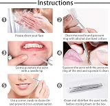SHW 5Pcs Blackhead Remover Tool Set with Case - Stainless Steel Acne Extractor view 3