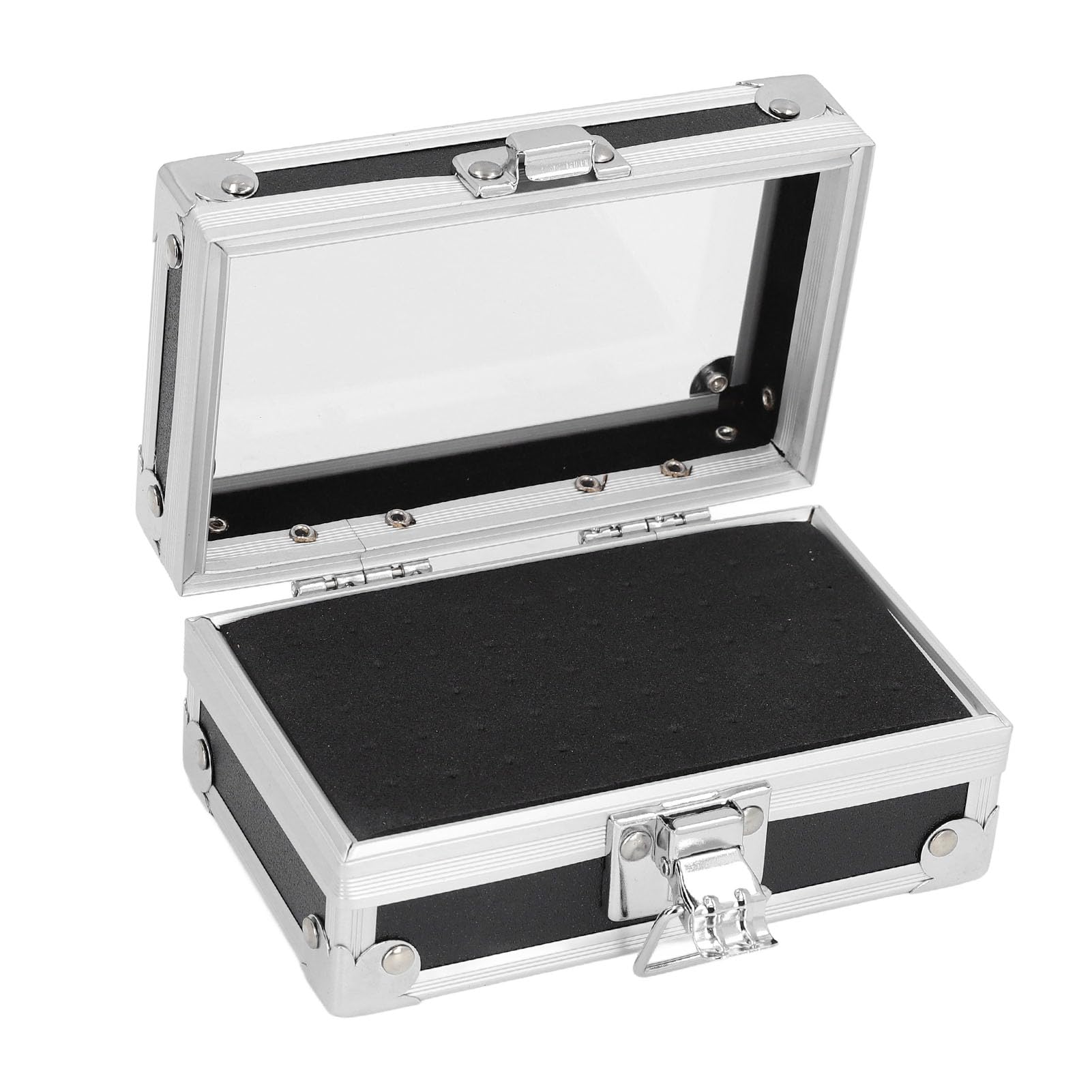 50 Holes Nail Drill Bits Holder,Nail Drill Bits Container Stand,Dustproof Drop Resistant Multi Hole Nail Drill Bits Storage Stand Displayer Organizer Container(2#)