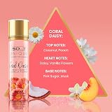 So…? Unique Womens Coral Daisy Body Mist 150ml Fragrance Spray view 2