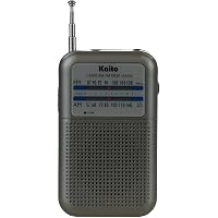Amazon.com: Kaito KA200S Pocket AM/FM Radio, Gray
