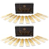 Cecilio Alto Saxophone Reeds, Two 10-Pack