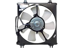 SUNBELT RADIATORS A/C Condenser Fan Assembly Compatible With Honda Acura Fits 08-12 Crosstour Accord RDX 3.5L