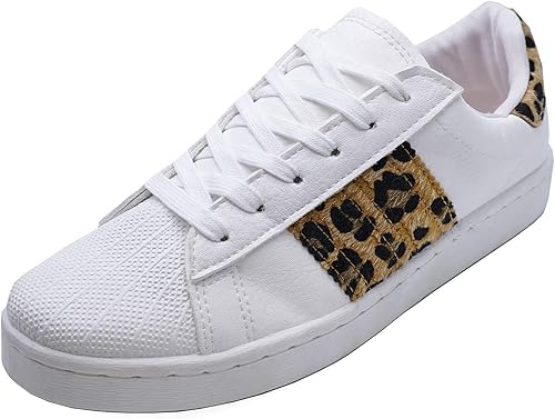 white leopard trainers