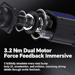 PXN V99 PC Racing Wheel, Real Force Feedback