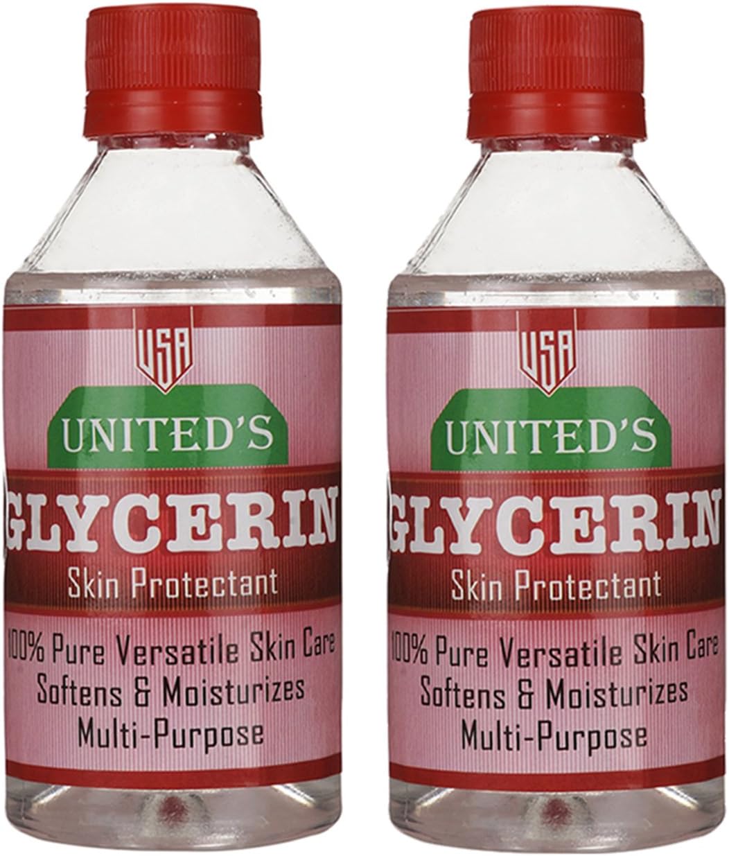 UNITED SALES Glycerin 200 g for Beauty and Skin Care -Pack of 2