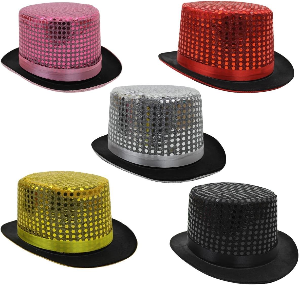 sequin top hat