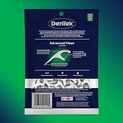 DenTek Triple Clean Advanced Clean Floss Picks, No