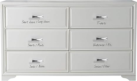 black nursery dresser