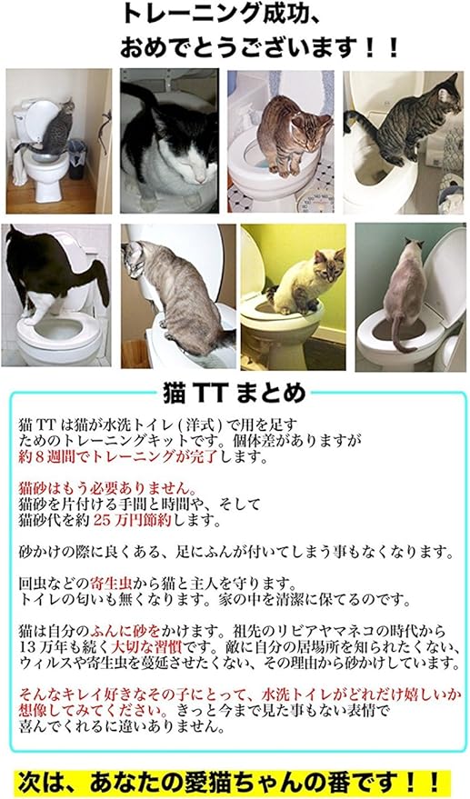 Amazon Co Jp 猫用 洋式トイレトレーニング 猫tt スペアシート またたび付き ドラッグストア