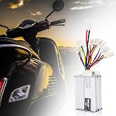 Controller 36V1000W for Brushed Motor with White Battery Connector Terminal | for E-Bikes E-Tricycles E-Moto E-Scooter, Sport Mode on by Default, Professional Installation