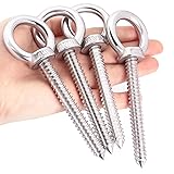 OHIYO 5 Inch Heavy Duty Eye Hooks M10 Self Tapping