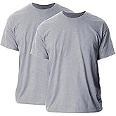 ZYLOQ Men’s Breathable Crew Neck Short Sleeve Cotton T-Shirts Comfortable Summer Tees, Multipack S-4XL