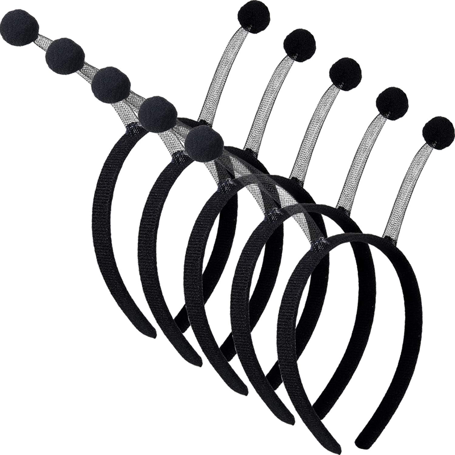 5 Pieces Halloween Antenna Headband Tentacle Hair Band