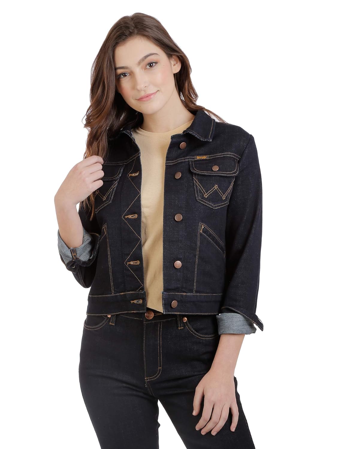 Buy Wrangler Women's Retro Heritage Denim Jacket at Amazon.in