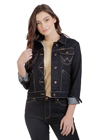 Amazon Denim Jackets For Women 2026.Buy Wrangler Women's Retro Heritage Denim Jacket at Amazon.in