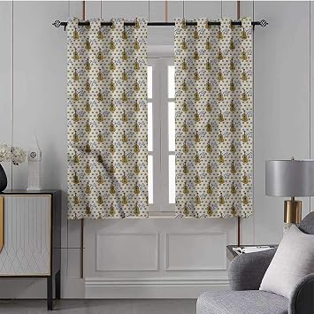 Amazon.com: Blackout Curtain Guitar,Home Decoration Blackout Curtains