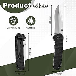 DREAMYDAWN Pocket Knife Upgrade G10 Handle