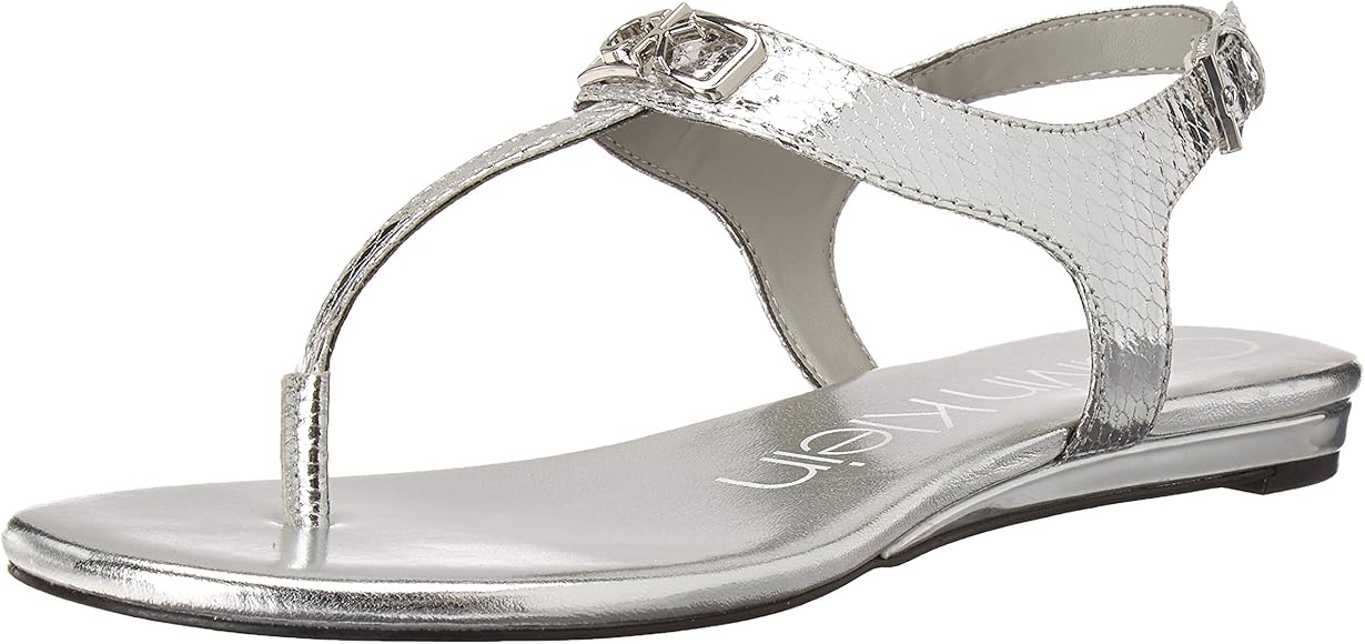 calvin klein women's tamar flat sandals