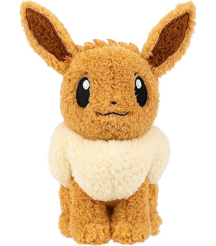 Amazon.com: Sanei Pokemon All Star Series Eevee Stuffed Plush, 8